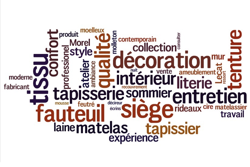 Lecat Tapissier Douai - Décoration d'interieur, rénovation, réfection de sièges, literie, matelas, sommier, canapé, sofa, tissus, bois, tapisserie, entretien, voilage